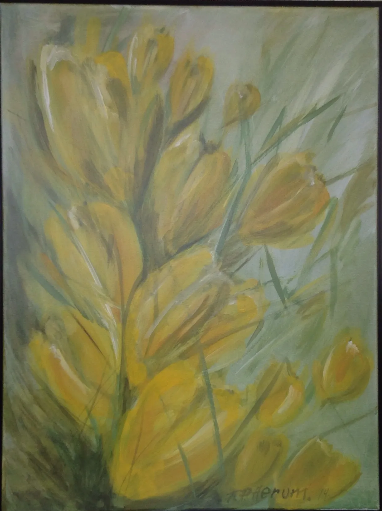 Maleri nr 73 60 cm X 80 cm